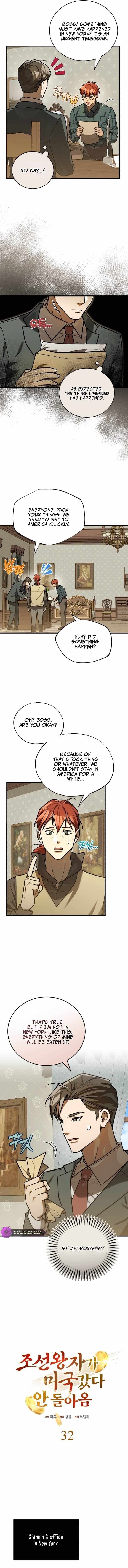 The Joseon prince went to America and didn't return Chapter 32 6